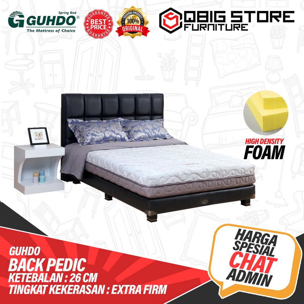 Kasur Springbed Guhdo Back Pedic FULL SET Legacy Style