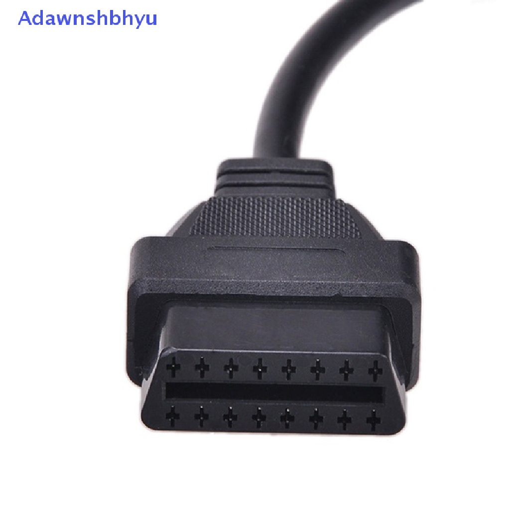 Adhyu OBD OBD-II 16pin Female Extension Connector Untuk Buka Pasang Kawat Kabel Diagnostik ID