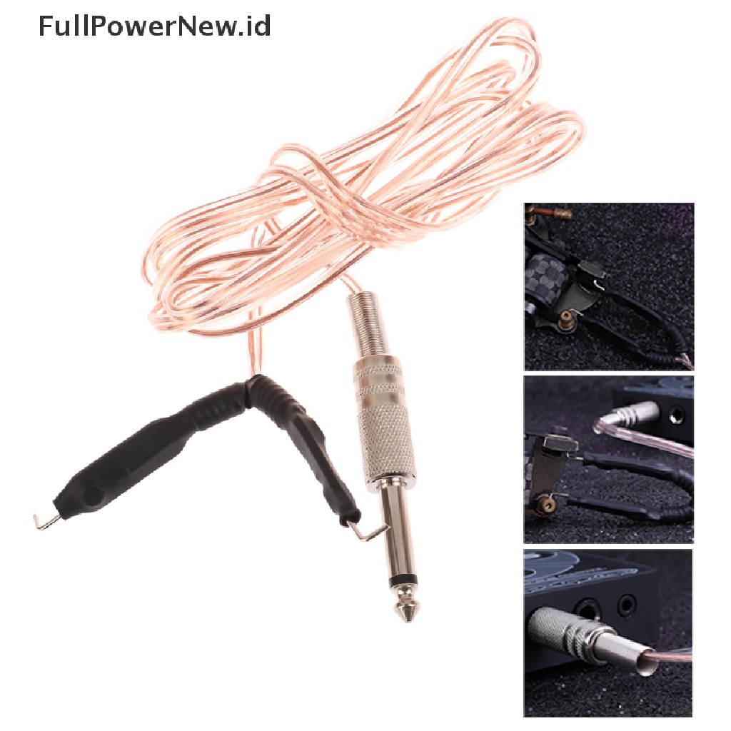 Power 1.8 M Silikon Kait Garis Klip Kabel Tembaga Tato Peralatan Mesin Power Supply ID