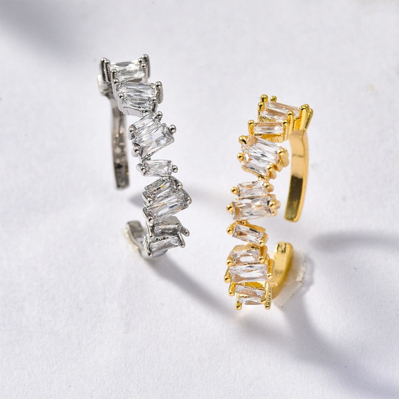Kepada Putriku Indah Patah Pembukaan Cincin Untuk Wanita Mewah Cubic Zirconic Rings Pernikahan Pertunangan Perhiasan