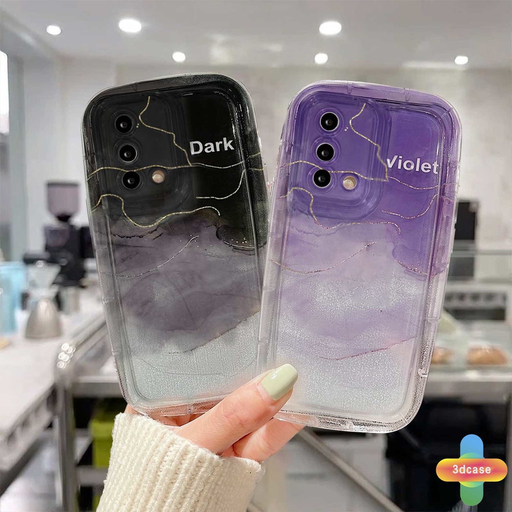 Case OPPO A17 A17K A54 A5S A57 A57S A57E A3S A15 A76 A96 A16 A95 A55 A7 A5 A9 A31 A53 A33 2020 A77S A12 A12S A1K A16E A16K A54S Reno 7 7Z 8Z 5 4 6 8 5F 5K 4F 4 5 06 Lite A74 A15S A52 A11K A92 A35 A36 A11 Ins Purple Gradient Halo Soft Case