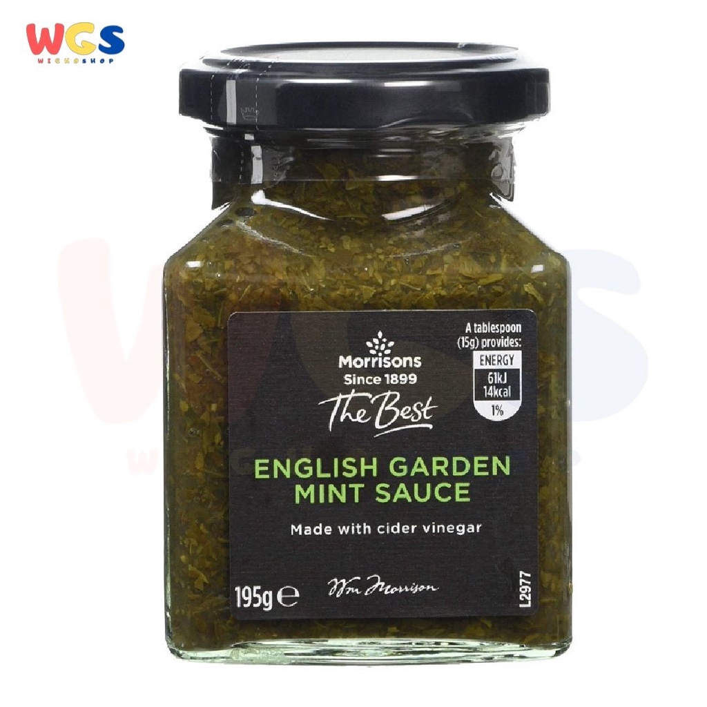 Morrison The Best English Garden Mint Sauce With Cider Vinegar 195g