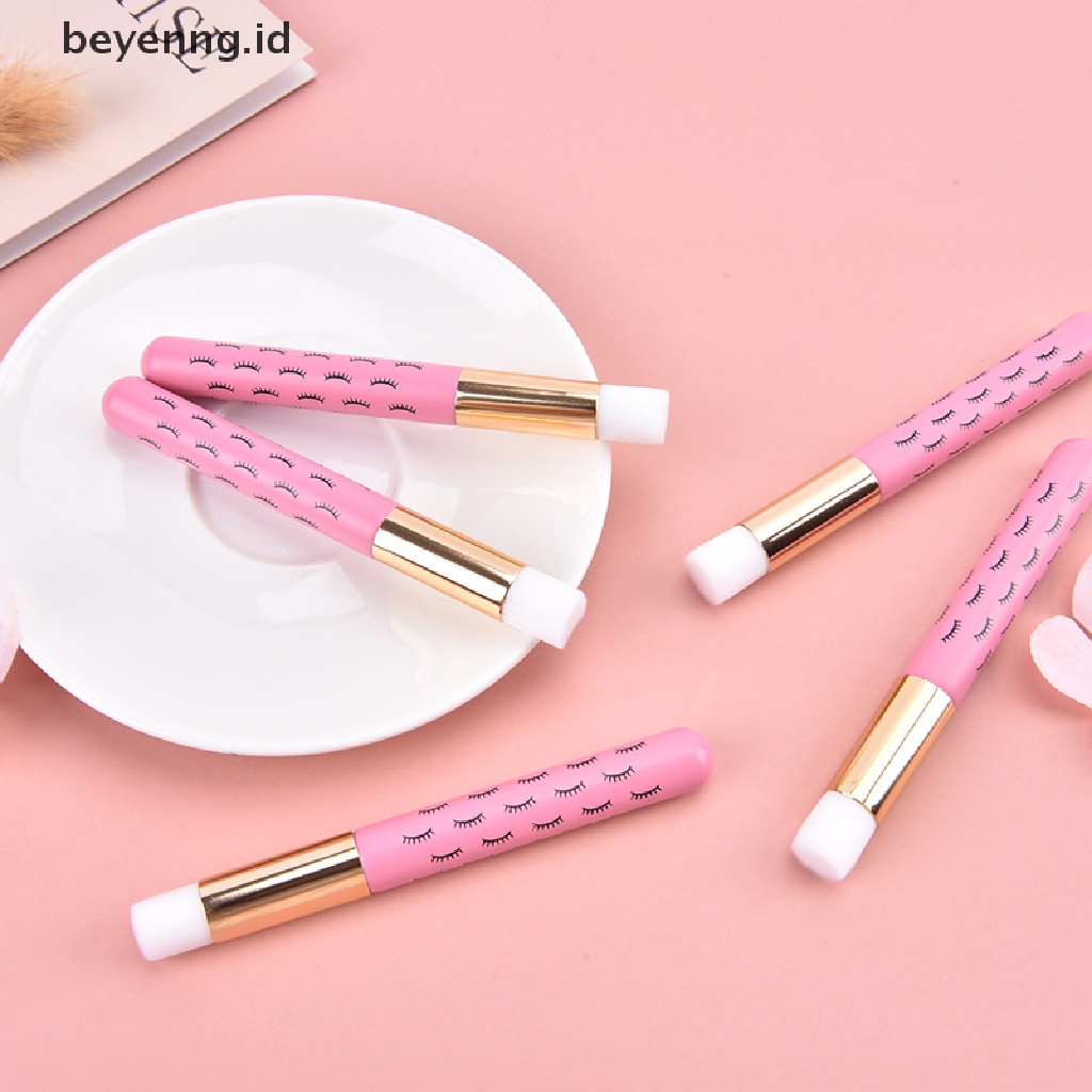 Beyen 5pcs Sikat Pembersih Bulu Mata Lash Shampoo Brush Untuk Eyelash Extensions Brushes ID