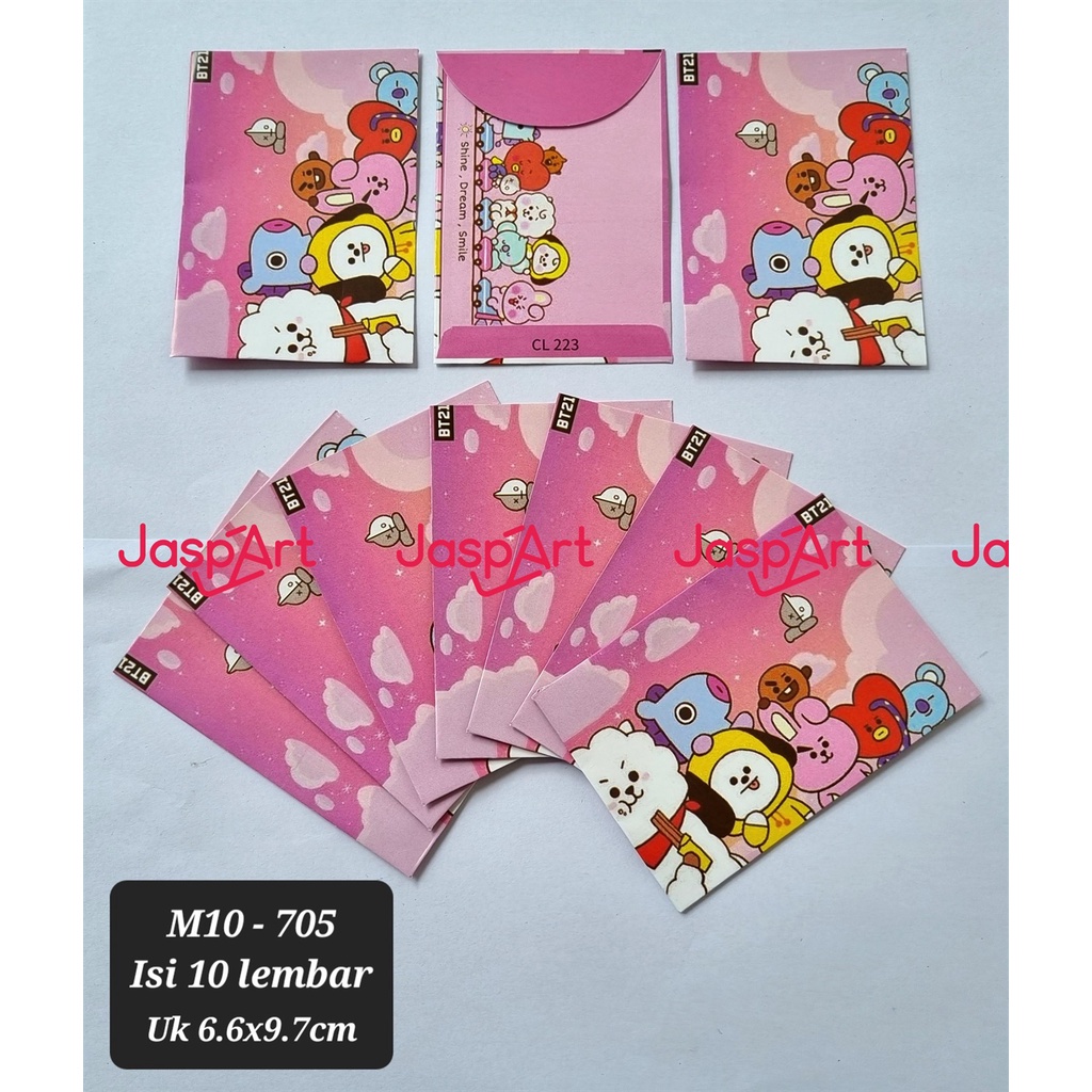 

AMPLOP LEBARAN IDUL FITRI SNACK UNIK KEKINIAN 1 PACK ISI 10 SIAP PAKAI UKURAN MEDIUM