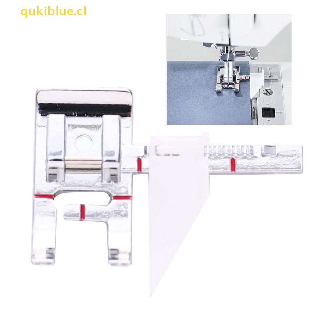 Qukiblue Adjustable Guide Mesin Jahit Presser Foot Fit Sewing Machine Alat Jahit Rumah cl