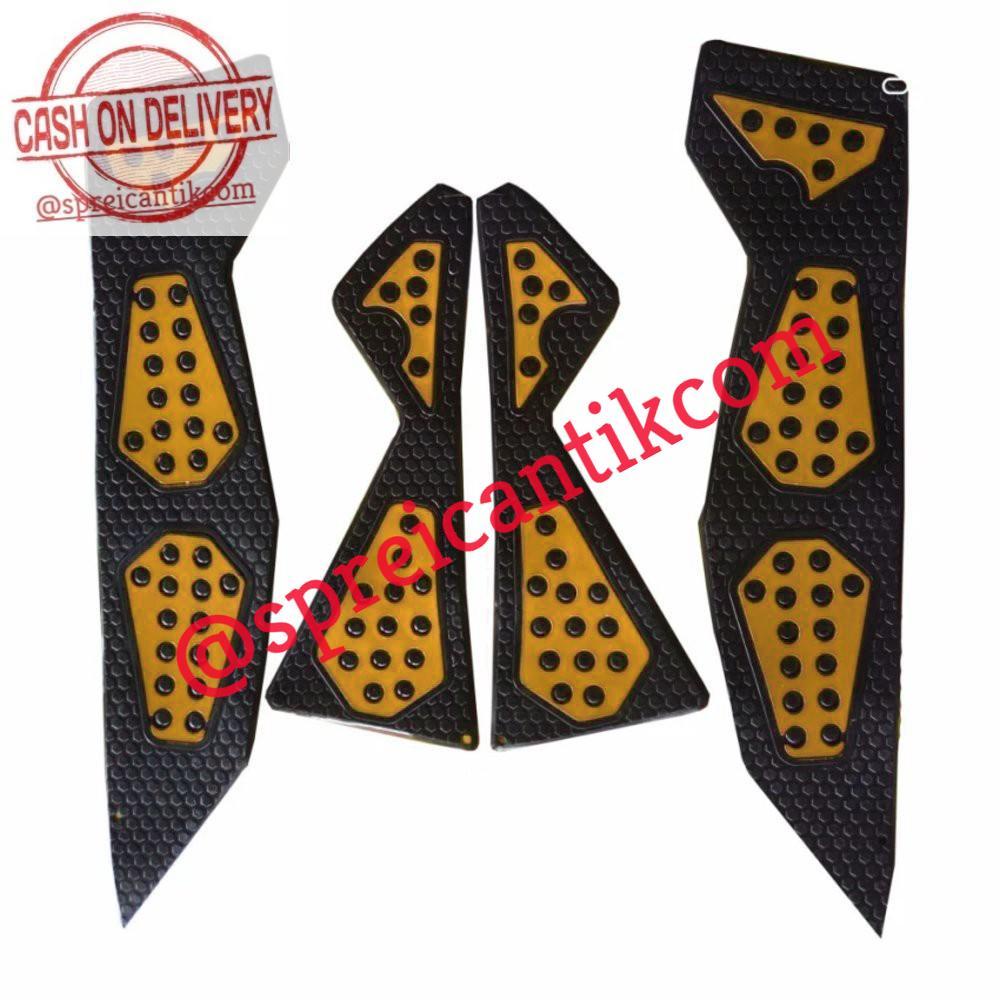HYS Karpet Pijakan Kaki Foot Step Yamaha NMax - GOLD