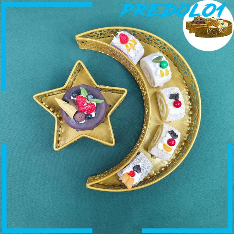 [Predolo1] Nampan Bulan Bintang Mewah Eid Mubarak Untuk Dapur Mubarak Lebaran Hajatan