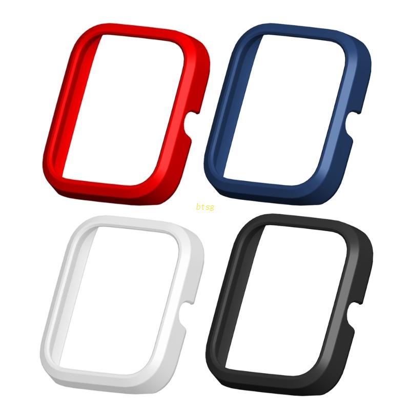 Btsg Ultra-Tipis Untuk Shell Half Coverage Screen Protector for Case for Amazfitbip3 for Smart Watch Replacement Cover Hou