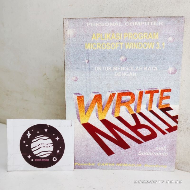 Buku Murah Pluto - Buku Aplikasi Program Microsoft Windows 3.1 WRITE