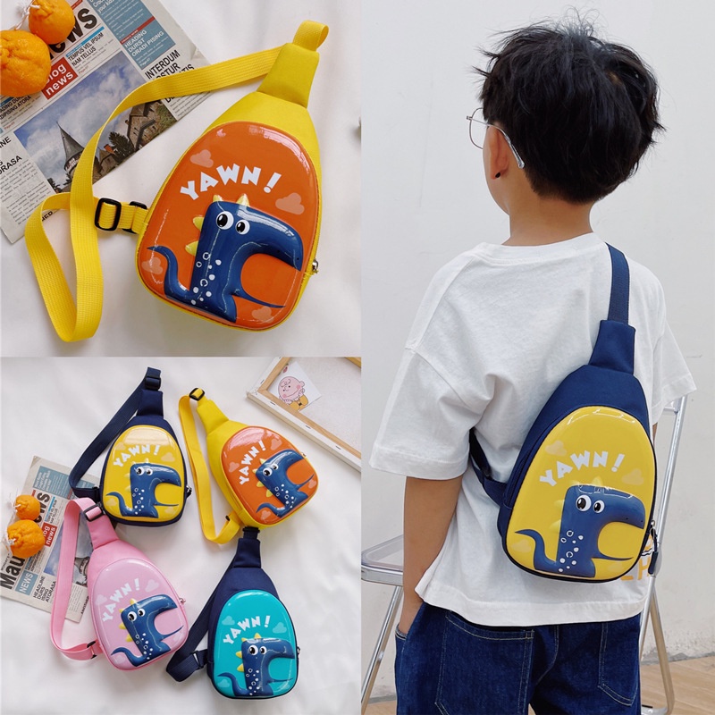 TAS RANSEL ANAK SEKOLAH FASHION IMPORT Tas Lucu tas dada anak-anak