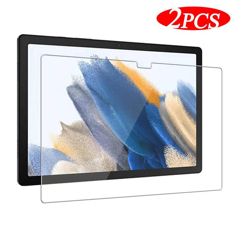 2pcs Untuk Samsung Galaxy Tab S8 S7 Plus Ultra S7+S8+S6 A7 Lite A8 2021 S5e Tablet Pelindung Layar Cakupan Film Pelindung Tempered Glass Untuk Samsung Tab A 8.0 8.4 10.1 10.5 P205