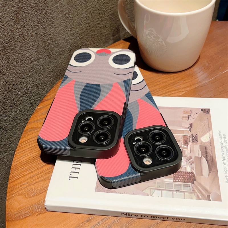 Casing Kulit Bunny Pink Untuk iPhone 14 Pro Max 13 Pro 12 11 Pro Max14 Plus 11Pro 78 Plus X Xs Max XR Soft Back Cover