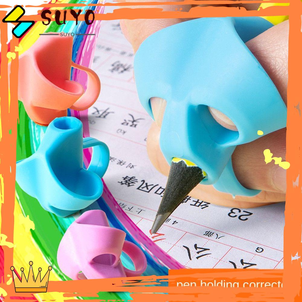 Suyo Silicone Pencil Grips Professional Pen Holder Alat Bantu Tulisan Kaligrafi Grip