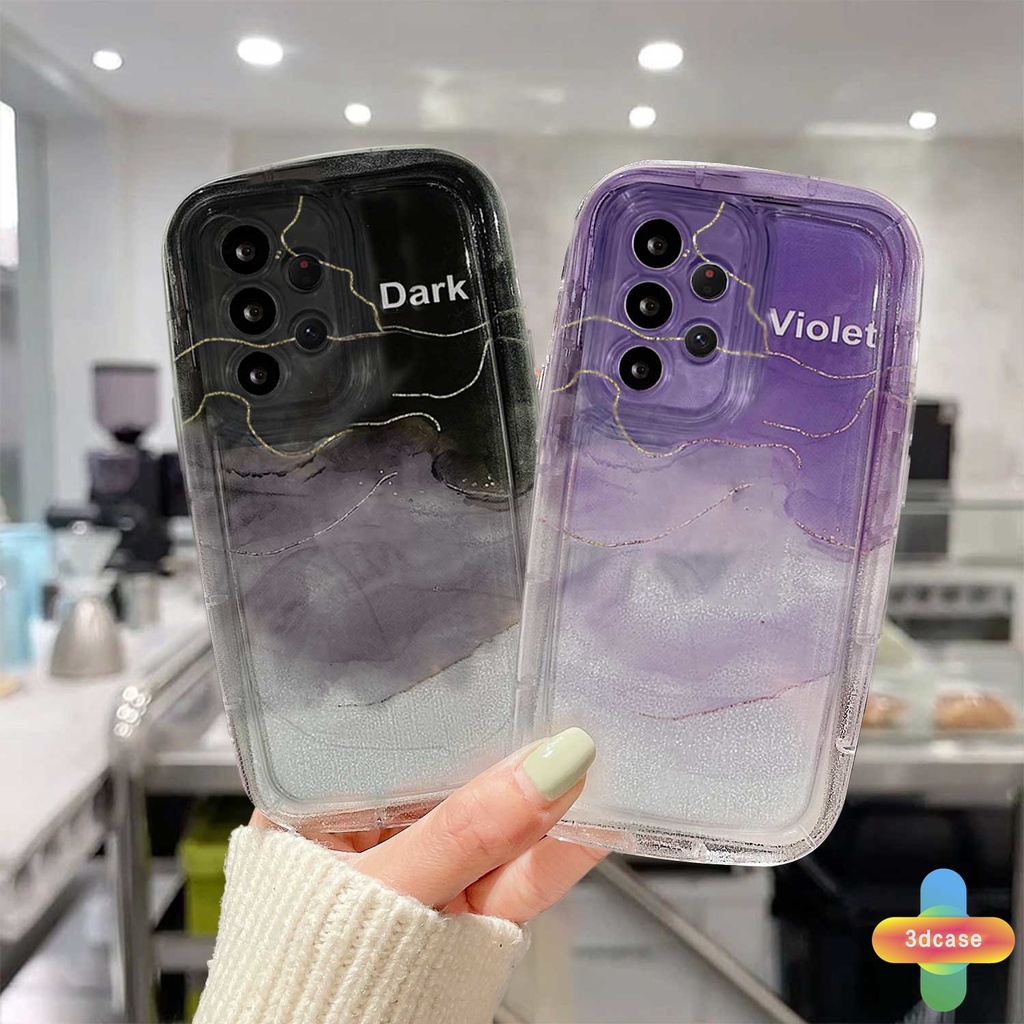 Casing Samsung A13 A14 A22 A23 A04 A04S A52 A12 A03 A03S A50 A02S A20 A32 A50S A30S A52S A30 M12 M22 M32 A125 A13 Lie A14 LTE A037F F12 M04 M10S M02S A025 A205 A305 F02S Y22S Y20I Y12S Y17 Y15 Y15S Y35 A54 A55 Ins Purple Gradient Halo Silicone Case