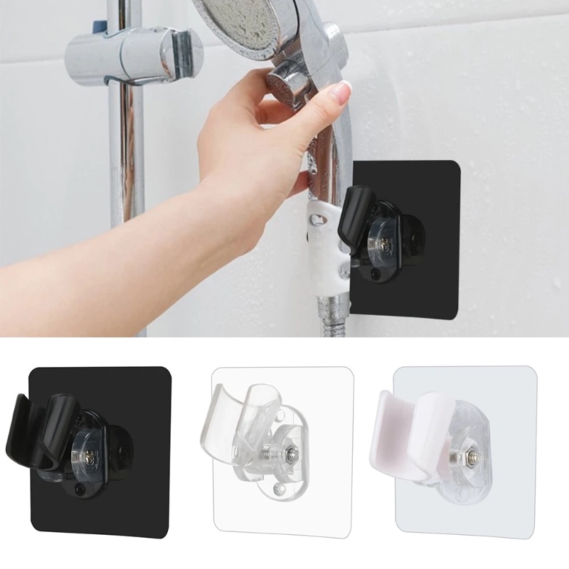 Adjustable Polished Self-adhesive Handheld Suction Up Dudukan Kepala Shower Bebas Bor