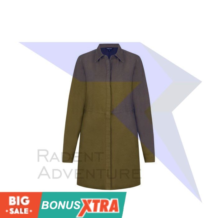 Kemeja Cewek EIGER1989 X-NOMAD TUNIC SHIRT Olive Red 91000 5472 Original KEREN AWET