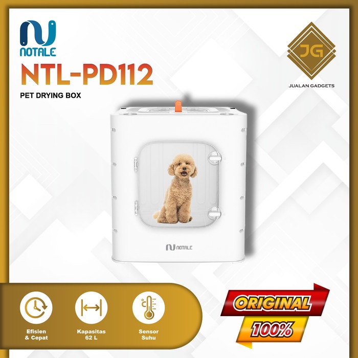Notale Pet Drying Box NTL PD112 - Box Pengering Anabul Garansi Resmi - Pet Drying Box