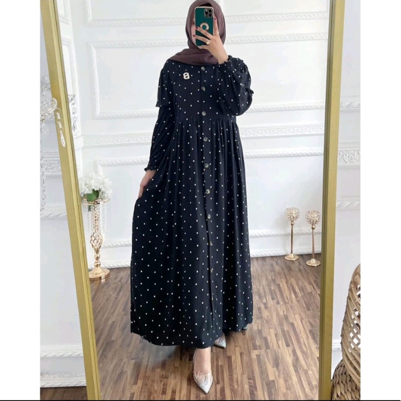 GAMIS RAYON VISCOSE PREMIUM MURAH JAHIT HALUS