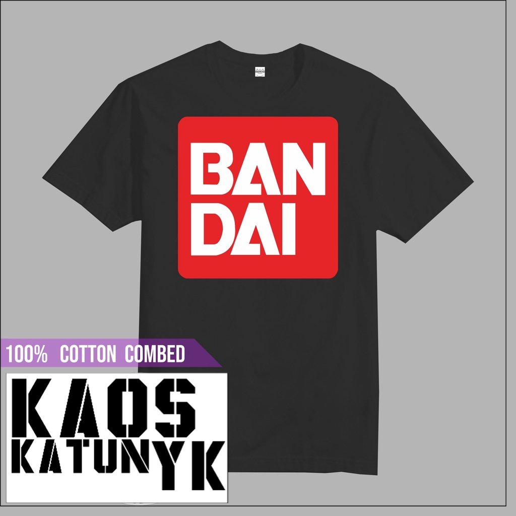 kaos bandai cotton