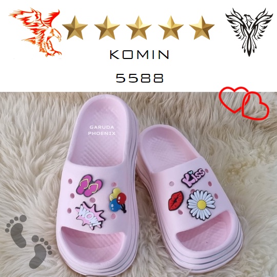 Sandal Selop Wanita KOMIN 5588 Phylon EVA JIbbitz KISS