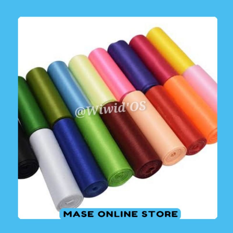 

MST PAKET PITA SATIN (12 warna 1 meteran) MASESTORE