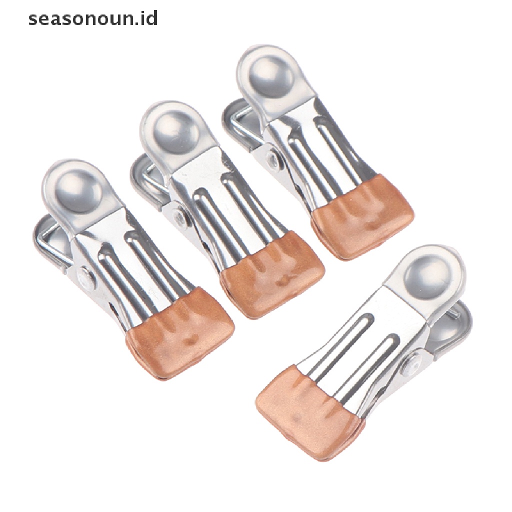 Seasonoun 4pcs/set Perlengkapan Klip Logam Layar LCD Ponsel Fastening Clamp Repair Tools.