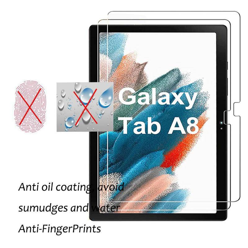 3pcs Untuk Samsung Galaxy Tab S8 S7 Plus Ultra S6 A7 Lite A8 S5e Pelindung Layar Film Tablet Tahan Ledakan Untuk Samsung Tab A 8.0 8.4 10.1 10.5 P350 T350 Tablet Film