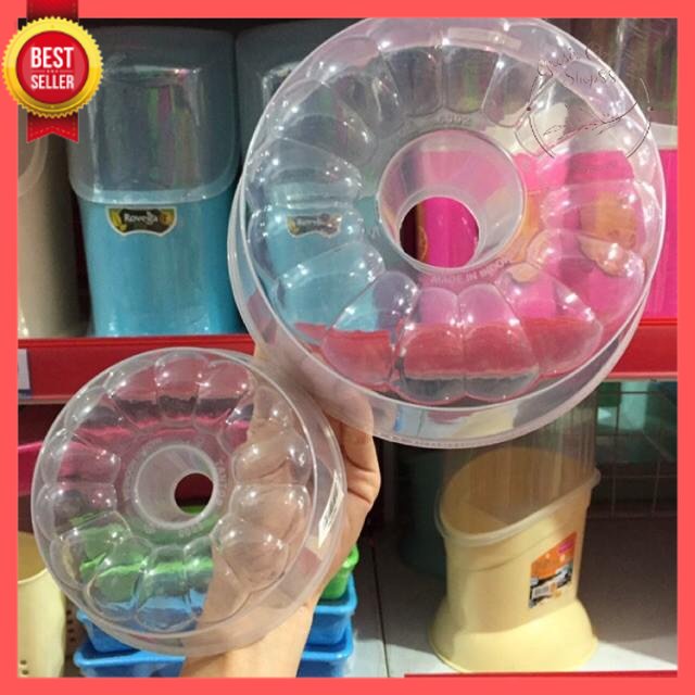 GOS -E406- Cetakan Agar Loyang - Cetakan Puding Gelombang - Cetakan Agar Loyang Plastik Ukuran 19cm