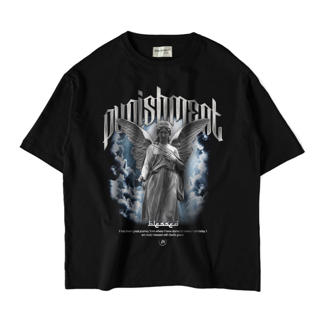 TSHIRT ORIGINAL PUNISHMENT TSHIRT PRIA OVERSIZE UNIFINISHED COTTON 30S