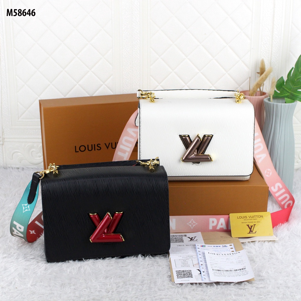 TWIST MM BAG EPI LEATHER M58646 (WITH MAGNET BOX)