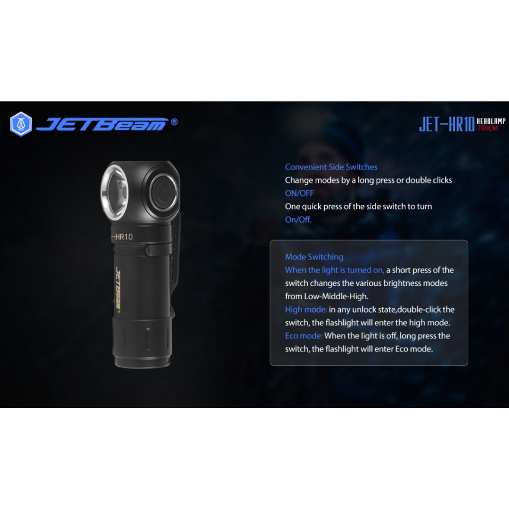 Headlamp Senter Kepala LED Outdoor Camping Hiking CREE XP-L HD 700Lm
