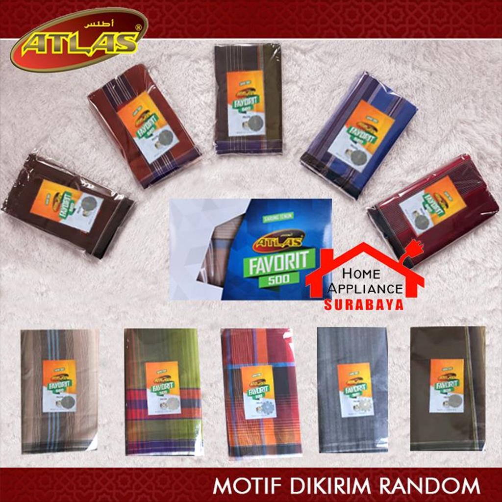 Sarung Atlas Favorit 500 Mix Kombinasi Sarung Tenun