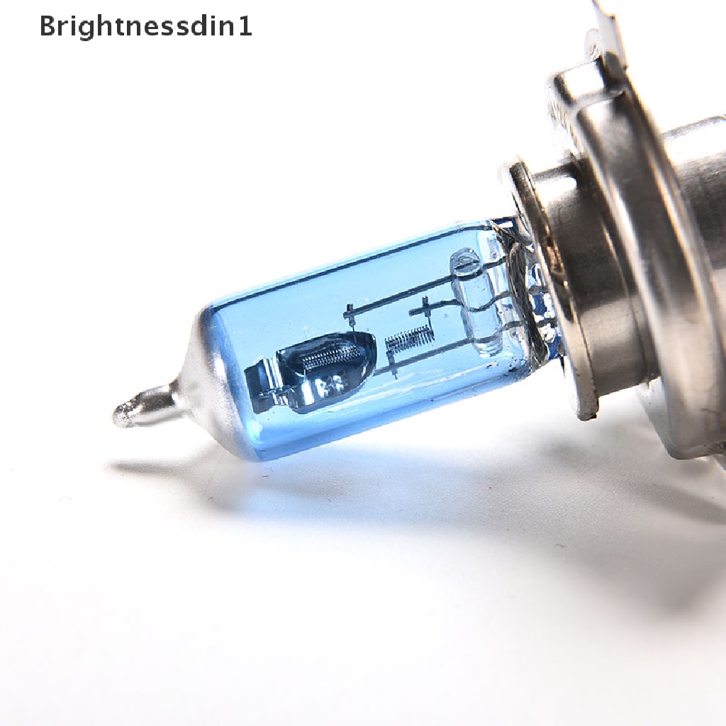 [Brightnessdin1] 2x Lampu Mobil H4 HID Xenon Haen White Headlight 12V 60/55W Haen Bulb Lampu Butik
