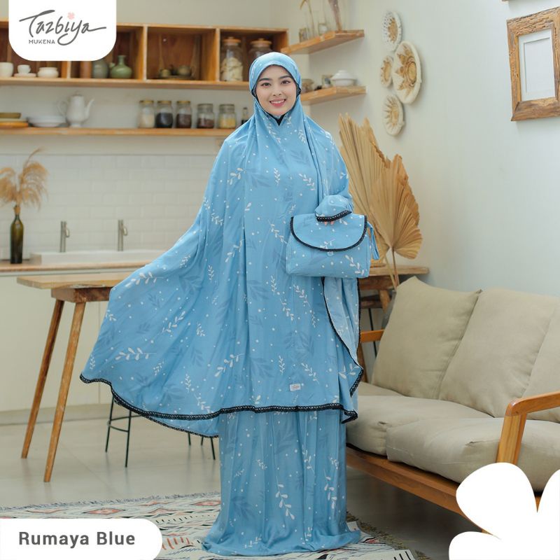 Mukena Tazbiya Allover Rumaya Series Allsize