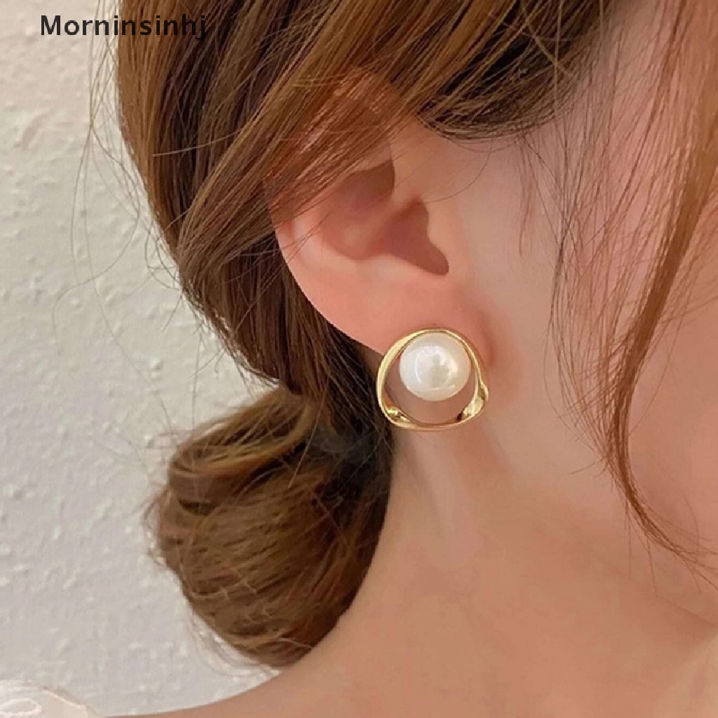 Mornin Anting Mutiara2022 Untuk Wanita Tidak Teratur Perhiasan Wanita Earing Fashion Korea Halus Mutiara Wanita Anting Baru id