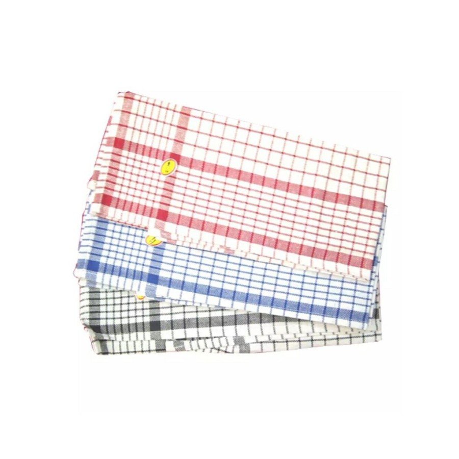 Serbet Dapur Kain Lap Tangan Kotak/per lusin