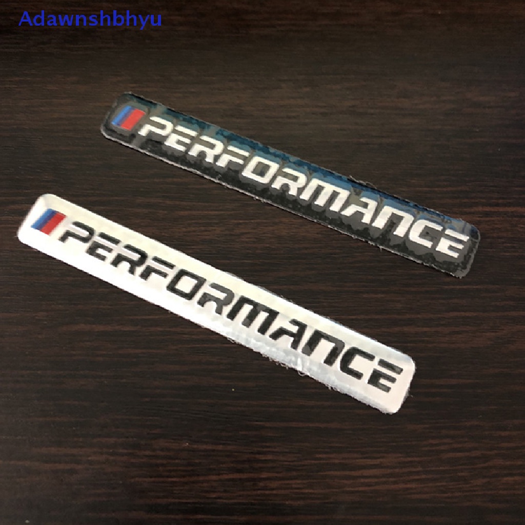 Adhyu 1pc Stiker Mobil Decal Logo Badge Aksesoris Mobil Stiker M Performa Untuk BMW ID