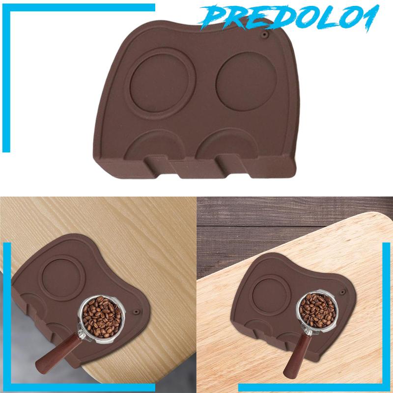 [Predolo1] Coffee Tamper Mat Counter Edge Holder Untuk Aksesoris Kopi Dapur