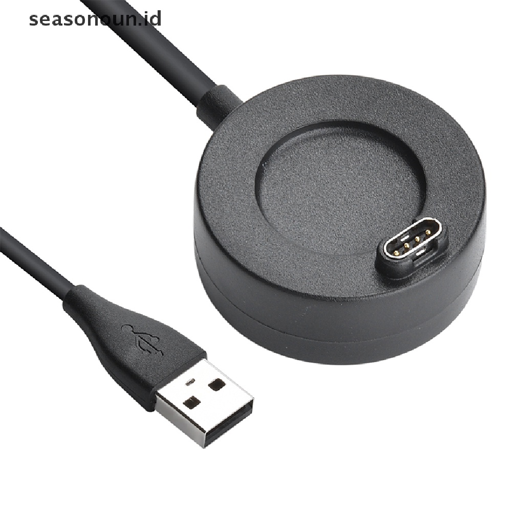 Seasonoun Smart Charger Fast Charging Dock Station Kabel Untuk Fenix 5s 5x6 Forerunner 935alas Pengisian Daya Vivoaktif3Aksesoris Jam Tangan Pintar.
