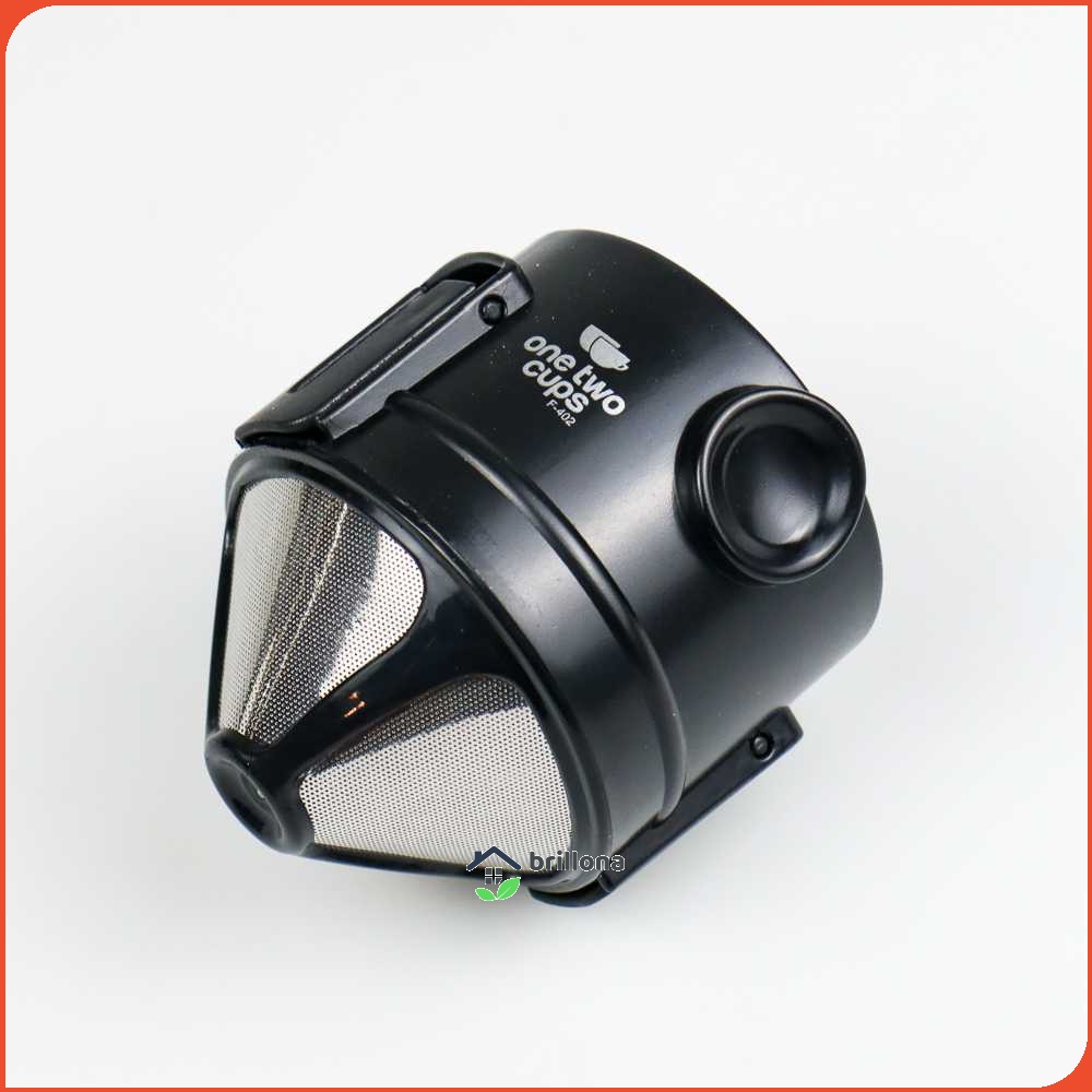 One Two Cups Filter Penyaring Kopi Portable Cone Coffee Dripper - F-402