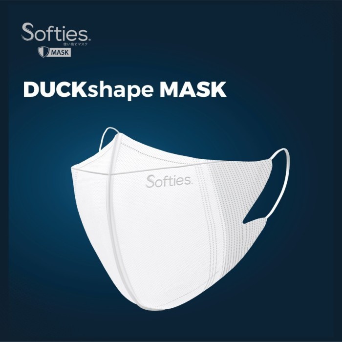 SOFTIES DUCK SHAPE MASK ISI 30