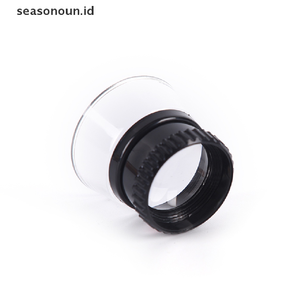 Seasonoun 15X Mini Monokular Magnifying Glass Loupe Lens Jeweler Alat Kaca Pembesar Mata new.