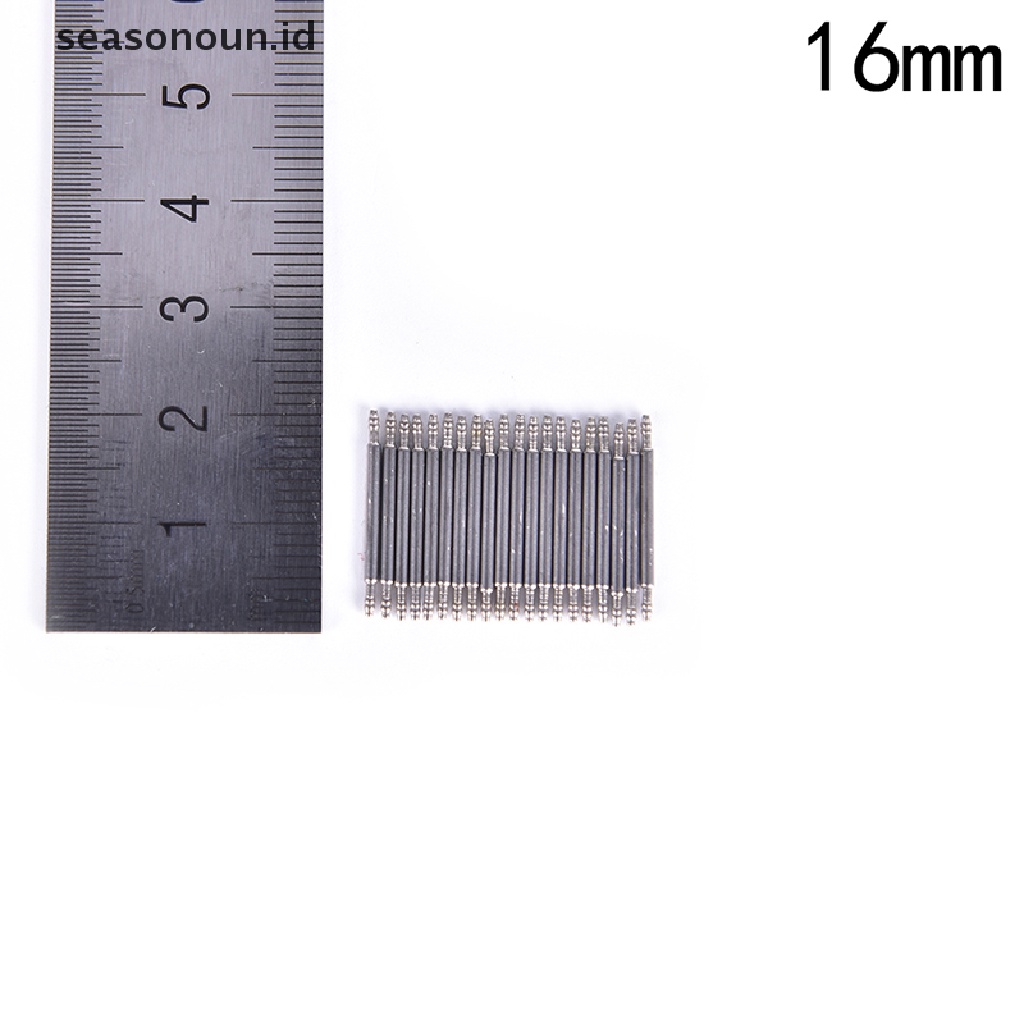 Seasonoun 20PCS Stainless Steel Spring Bar Pins Link Untuk Watch Band Strap Ukuran 8-22mm new.