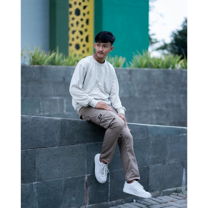 Celana Cargo Panjang Pria Big Size 28-38 Terlaris Kargo Laki - laki Pria Terbaru  Loreng Pdl Distro Army korean Ufc Mma Hikking Santai Bahan Katun Nyaman Dipakai