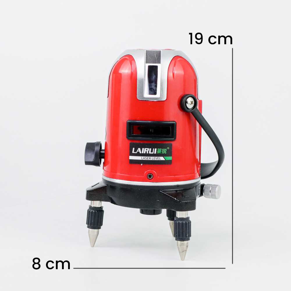 (BISA COD) FTIHSHP LAIRUI Self Leveling 5 Point Laser Pengukur Kemiringan 4V1H - 401