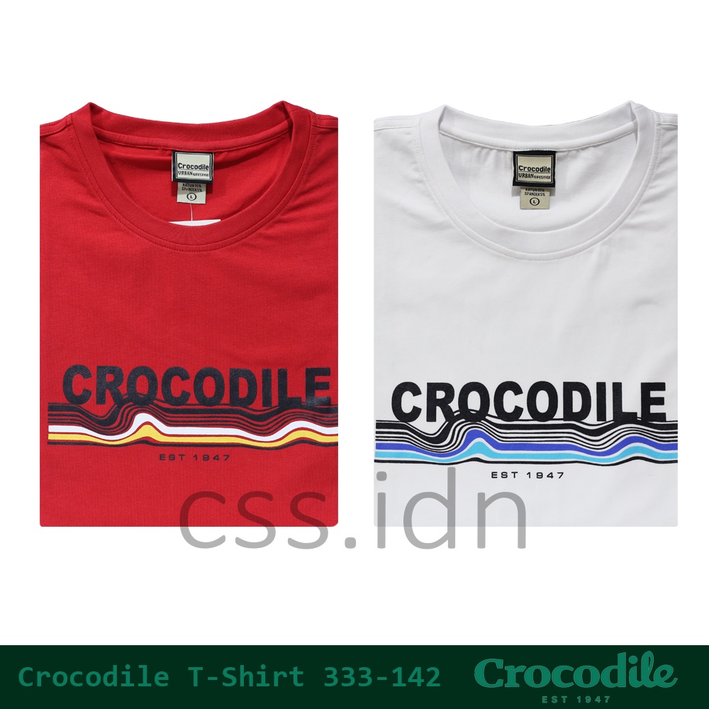 Kaos Oblong Motif Crocodile 333-142