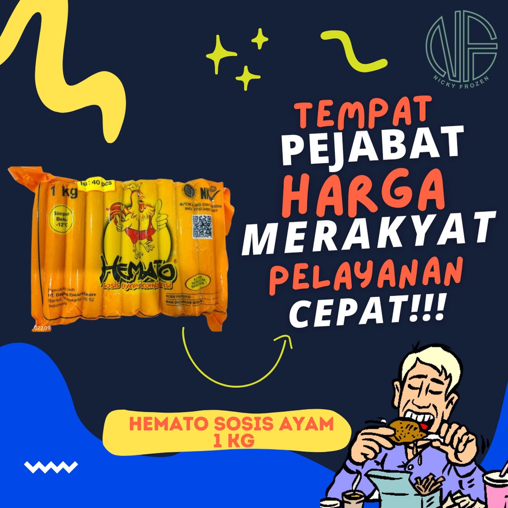 

HEMATO SOSIS AYAM 1 KG