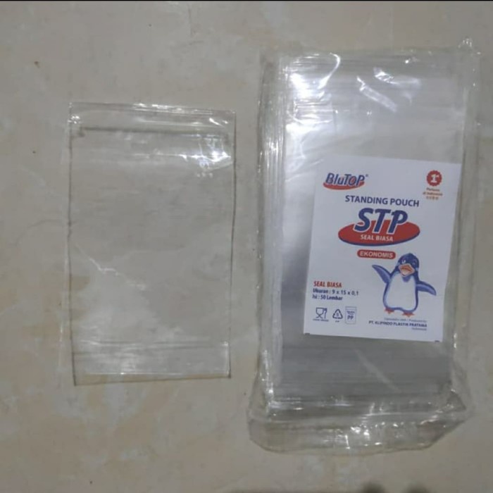 Plastik standing pouch size 9x15 | klip berdiri|plastik klip|zipper