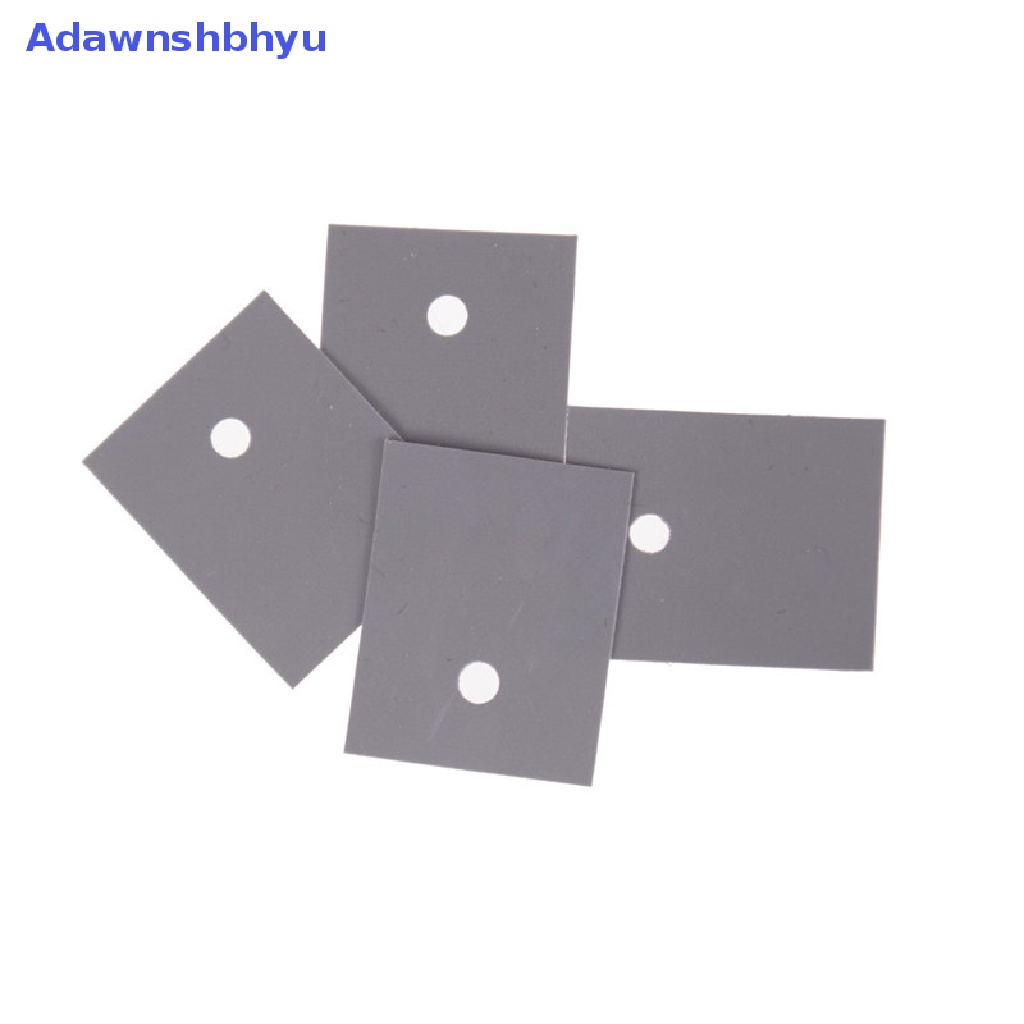 Adhyu 50pcs TO-247 Transistor Silicone Insulator Isolasi Lembaran20 * 25mm ID