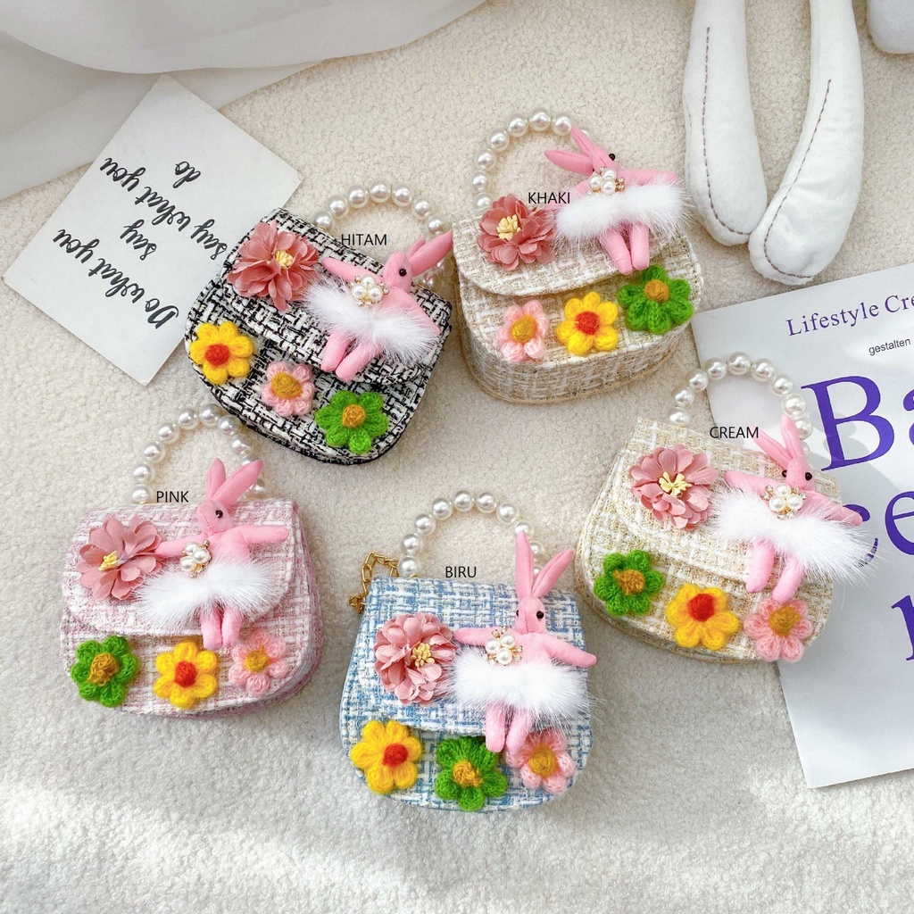 BA2309 BA2310 Tas anak perempuan import tas fashion korea anak tas selempang anak karakter lucu tas mini import karakter kartun kualitas premium